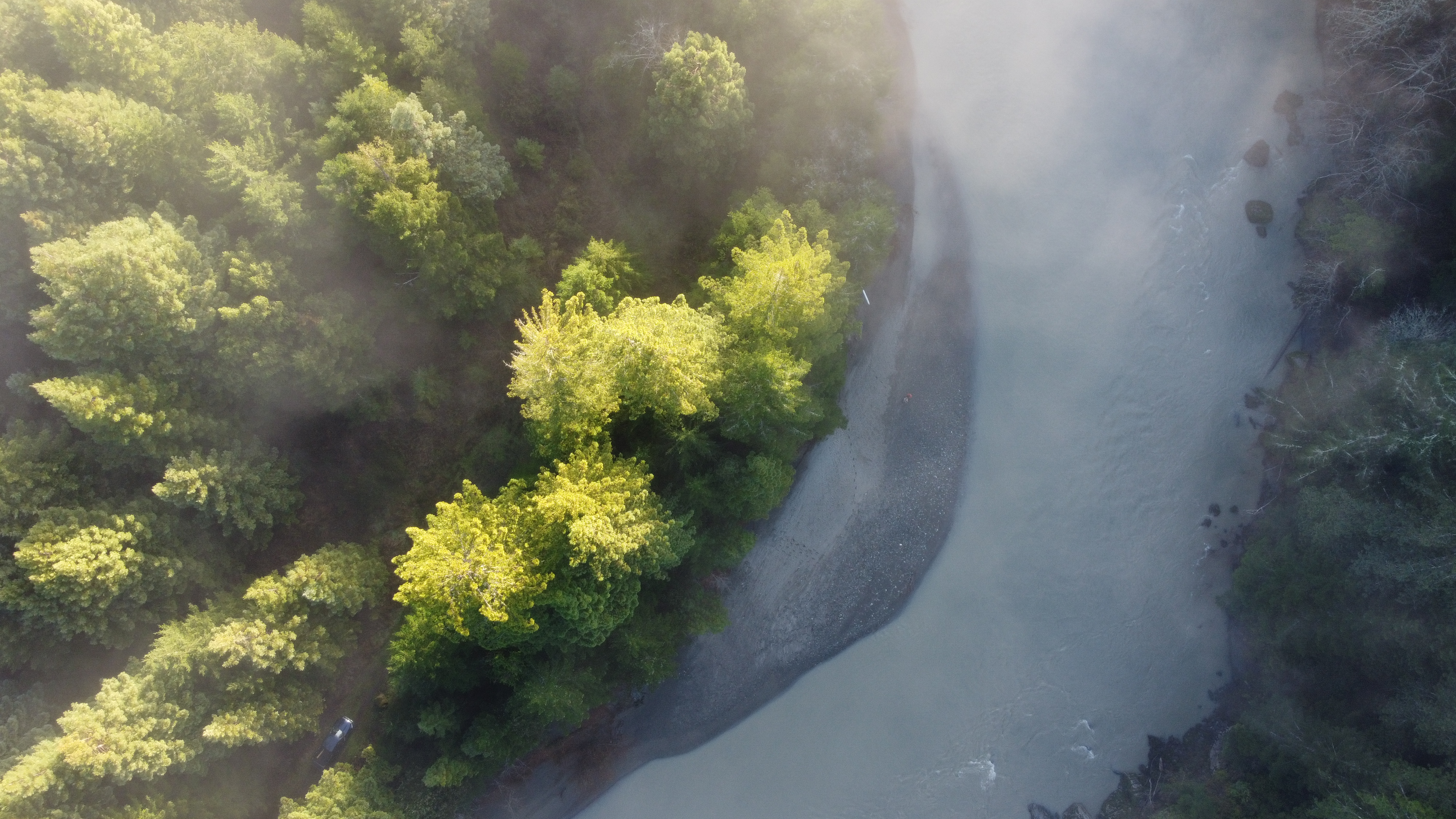 Mad River aerial view